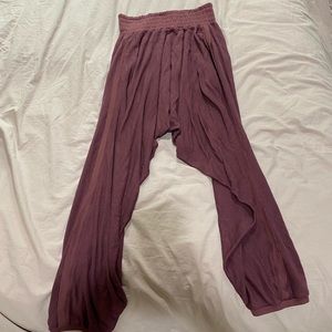 Free people movement slouch joggers XS maroon
